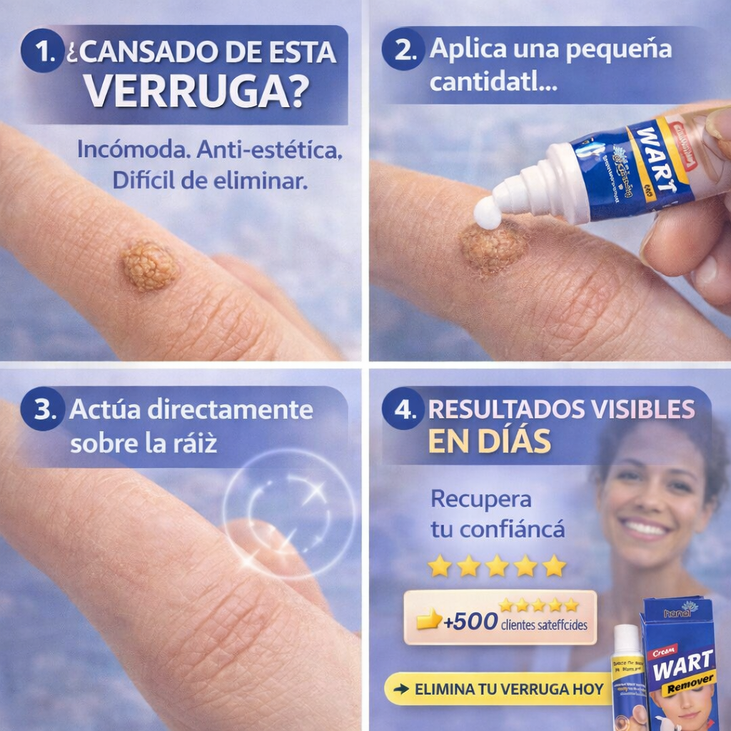 OFERTA 2X1 Wart Remover - Crema Removedora de Verrugas