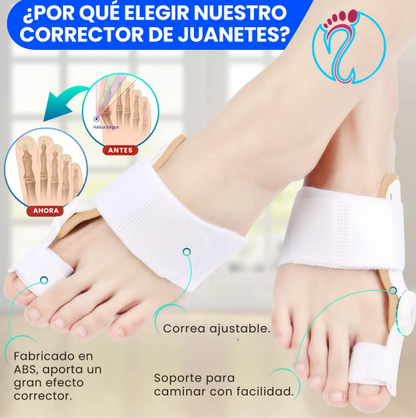 Corrector de Juanetes Ajustable Bunion Fix Pro