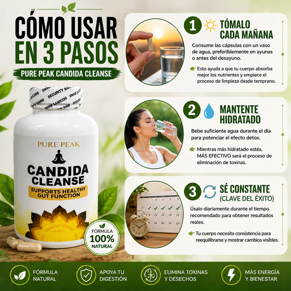 LimpiaCandida Pro Purificador Intestinal Diario