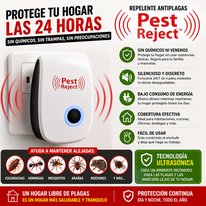 Repelente Antiplagas Pest Reject