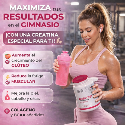 Creatina Monohidratada con Colágeno - Potencia tu Rutina para Resultados más Rápidos