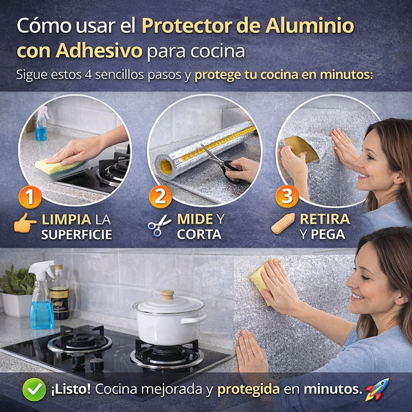 Protector Aluminio Adhesivo