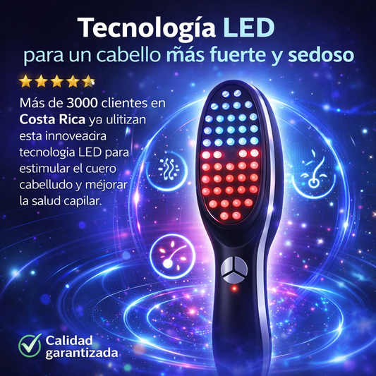 Cepillo Led de Terapia Capilar