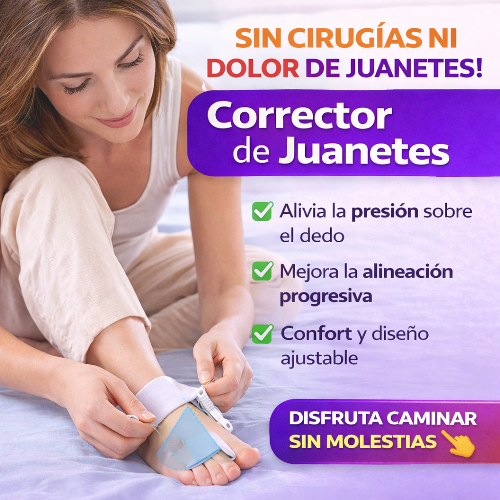 Corrector de Juanetes Ajustable Bunion Fix Pro