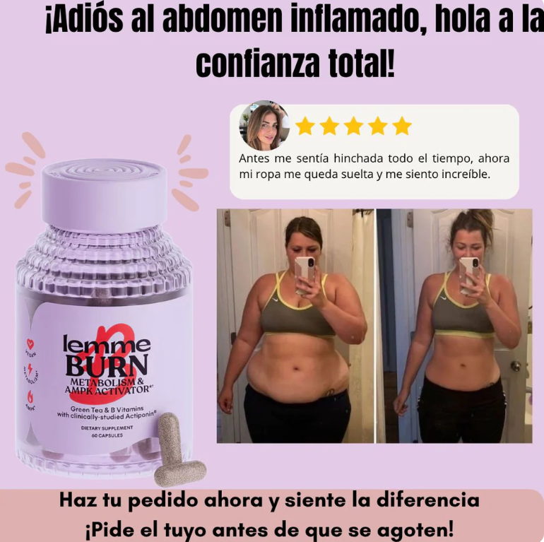 Lemme Burn - El quemador #1 de Grasa entre Mujeres que no logran bajar de peso🔥