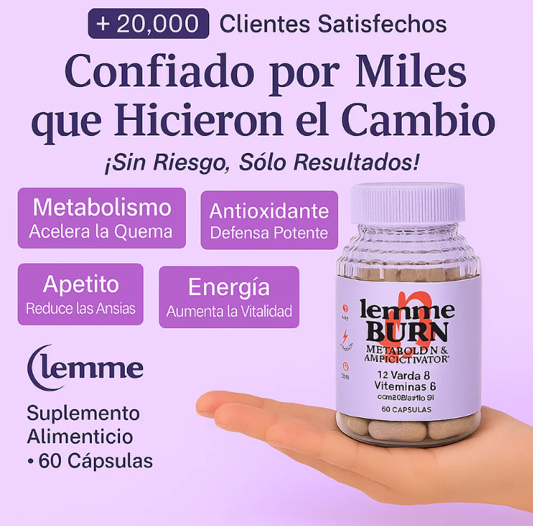 Lemme Burn - El quemador #1 de Grasa entre Mujeres que no logran bajar de peso🔥